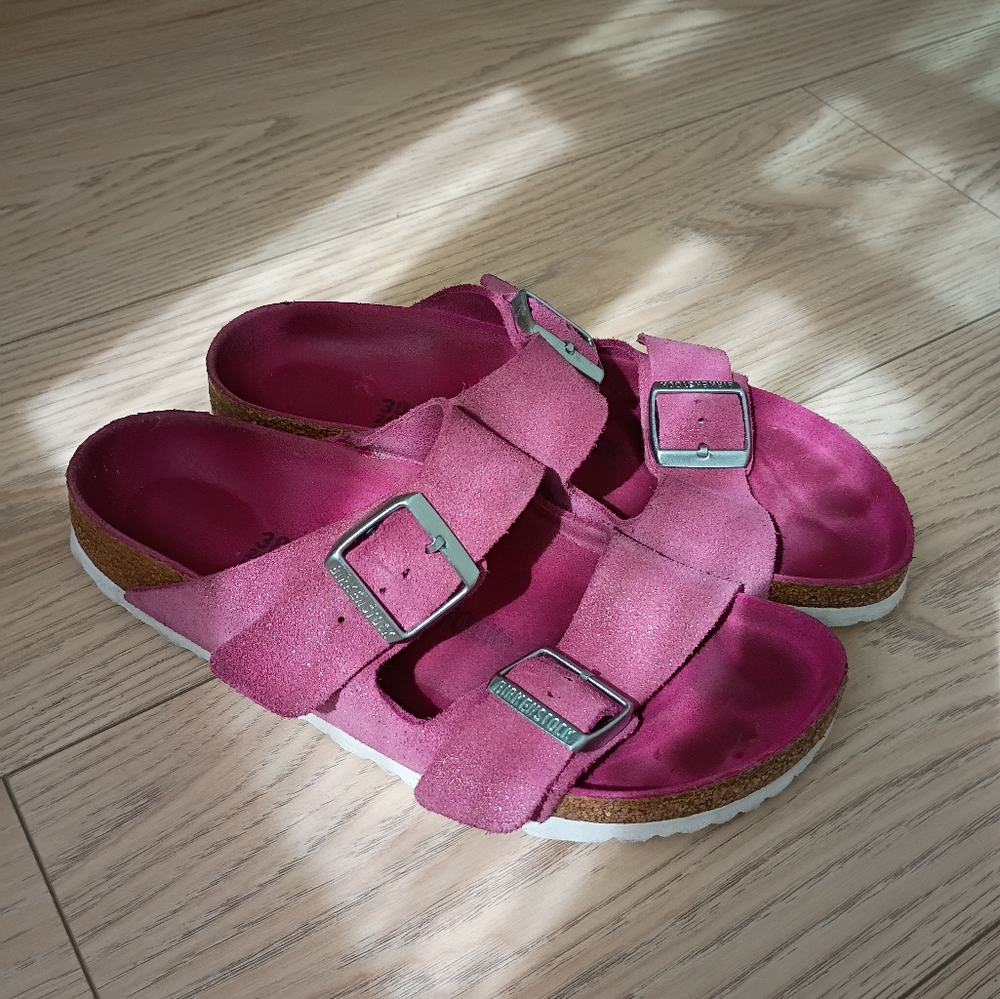 Birkenstock Women's Pink Sandals Fuchsia limitedd edition